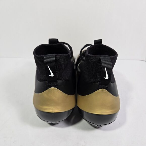 NEW Men\'s Size 11 Nike Air Zoom Vapor Pro 1 Football Cleats Black Metallic Gold
